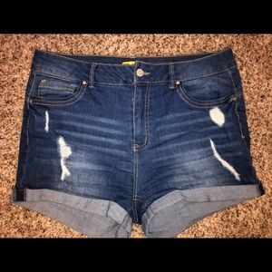 Jean shorts